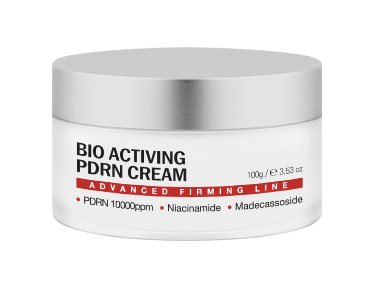 Jar of Bio Activing PDRN Cream on a white background