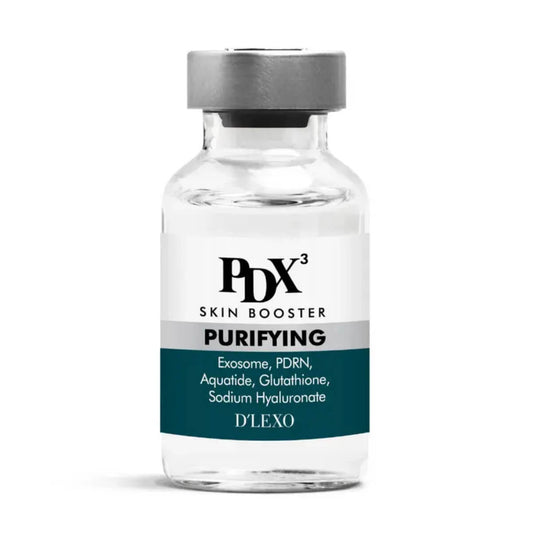 D'LEXO PDX3 skin booster bottle on a white background